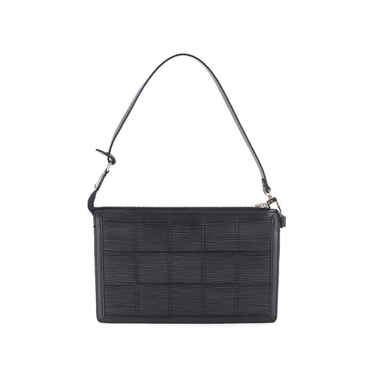 Louis Vuitton Epi Stretch Delmonico Pochette Hand Bag Noir