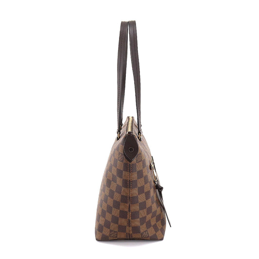 Louis Vuitton Damier Jena PM Tote Shoulder Bag Ebene Brown