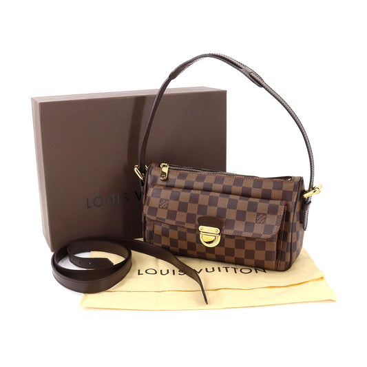 Louis Vuitton Damier Ravello GM Shoulder Bag Ebene