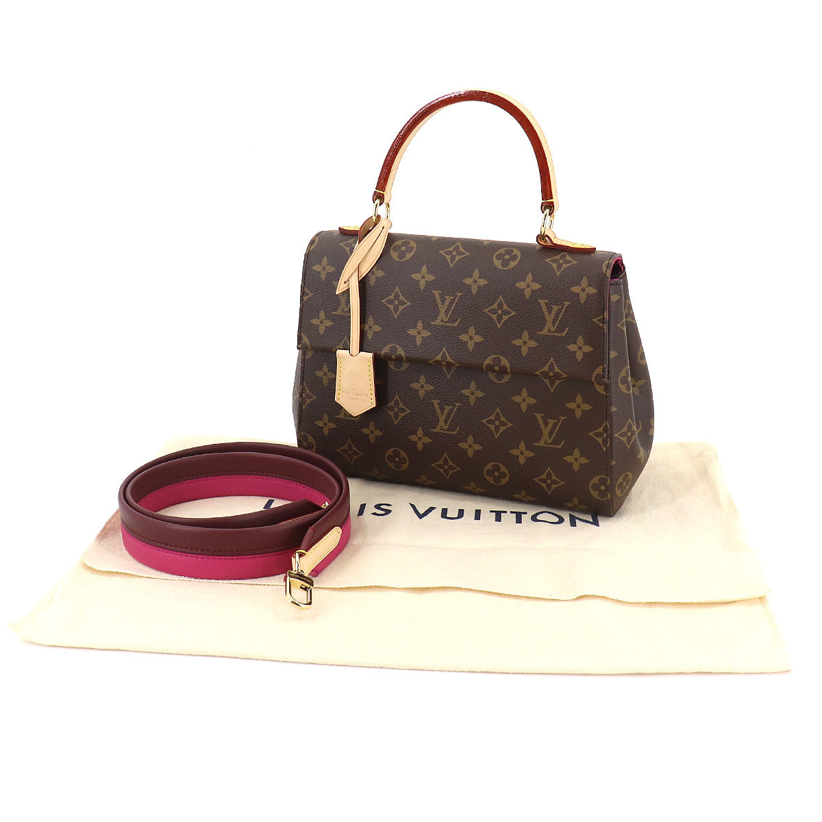 Louis Vuitton Monogram Cluny BB 2way Hand Shoulder Bag