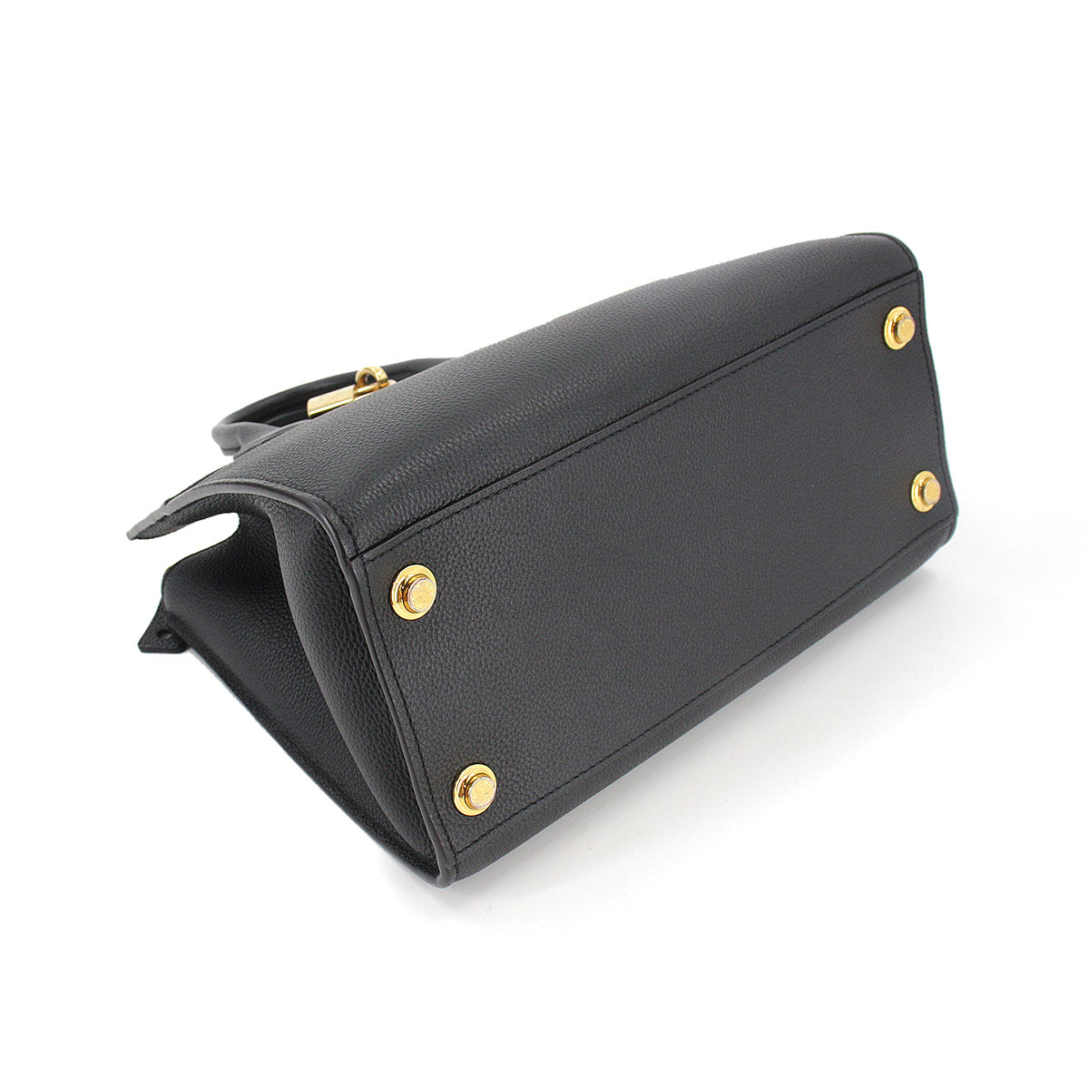 Louis Vuitton City Steamer PM 2way Shoulder Bag Leather Noir