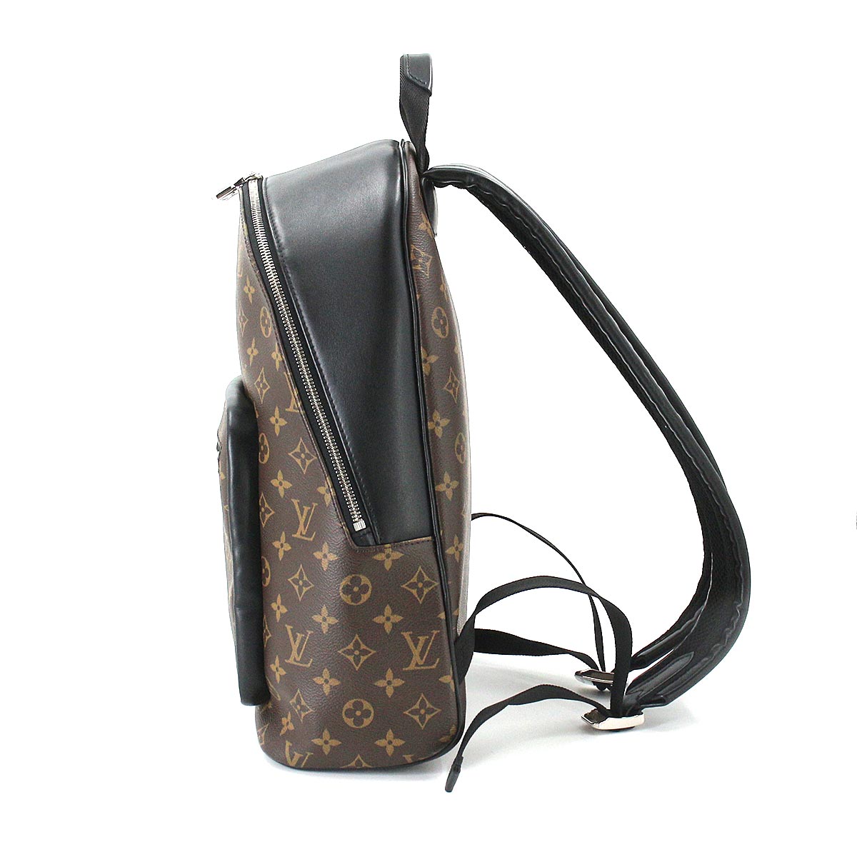 Louis Vuitton Monogram Macassar Josh NV Backpack Rucksack Brown Black