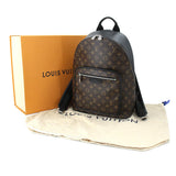 Louis Vuitton Monogram Macassar Josh NV Backpack Rucksack Brown Black
