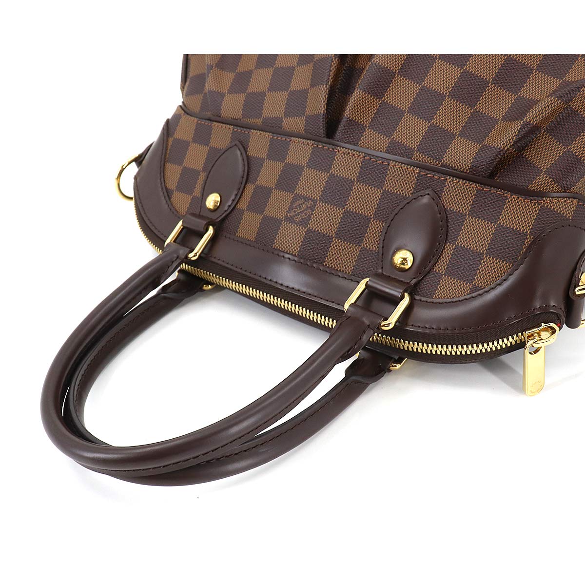Louis Vuitton Damier Trevi PM 2way Hand Shoulder Bag Ebene