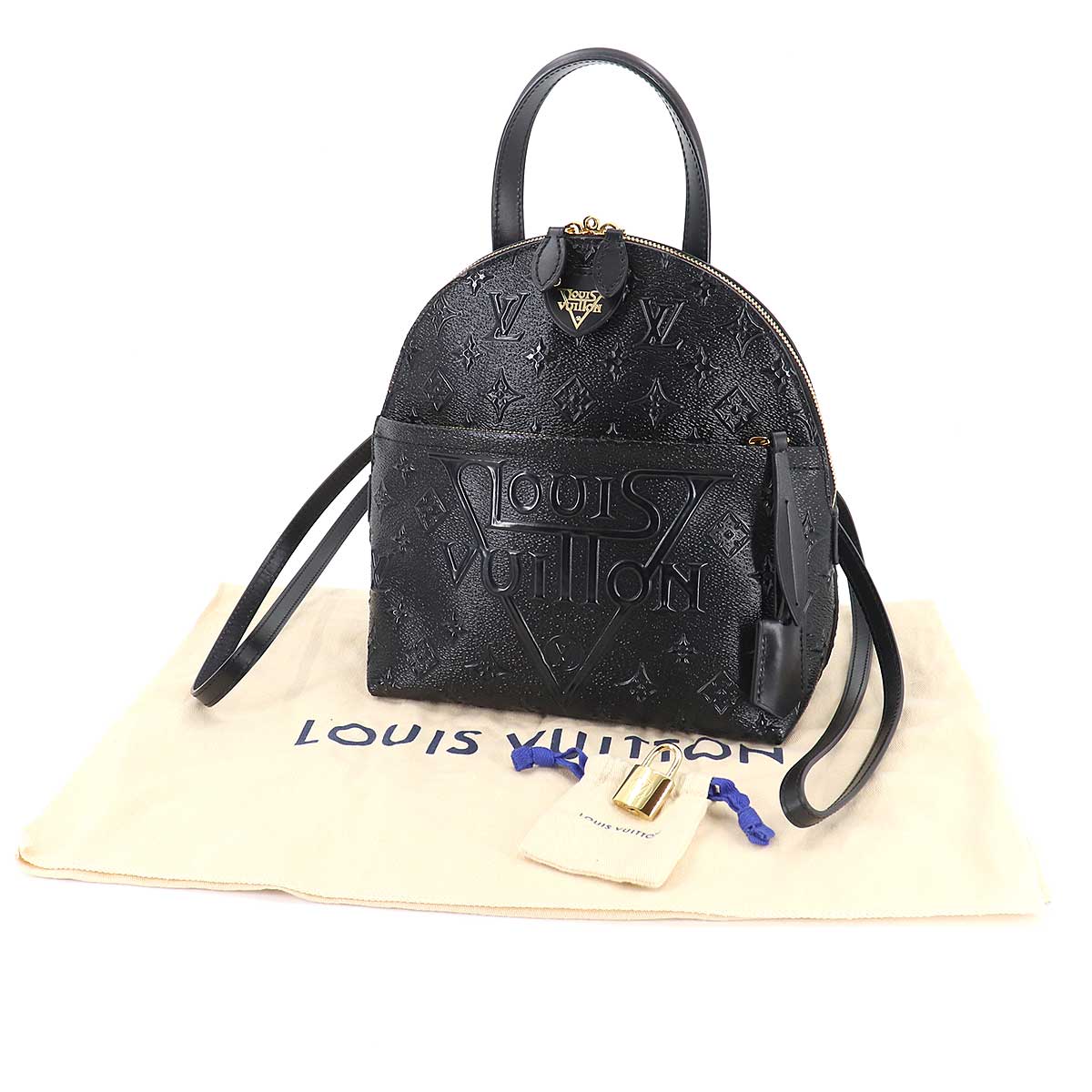 Louis Vuitton Monogram Midnight LV Moon Backpack Noir Rucksack