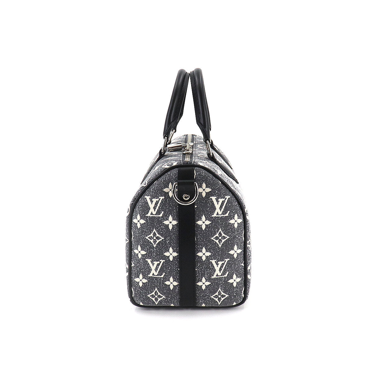 Louis Vuitton Monogram Jacquard Denim Speedy Bandouliere 25 2way Shoulder Bag