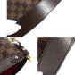 Louis Vuitton Damier Delightful PM Shoulder Bag Ebene Brown
