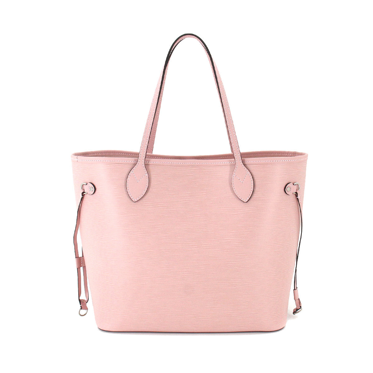 Louis Vuitton Epi Neverfull MM Tote Bag Rose Valerine
