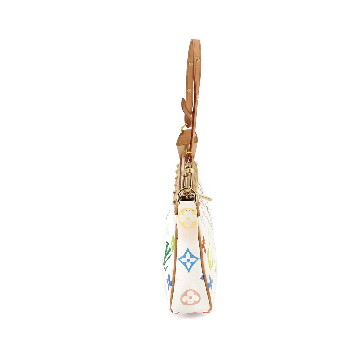 Louis Vuitton Monogram Multicolor Pochette Accessoire Hand Bag Bron