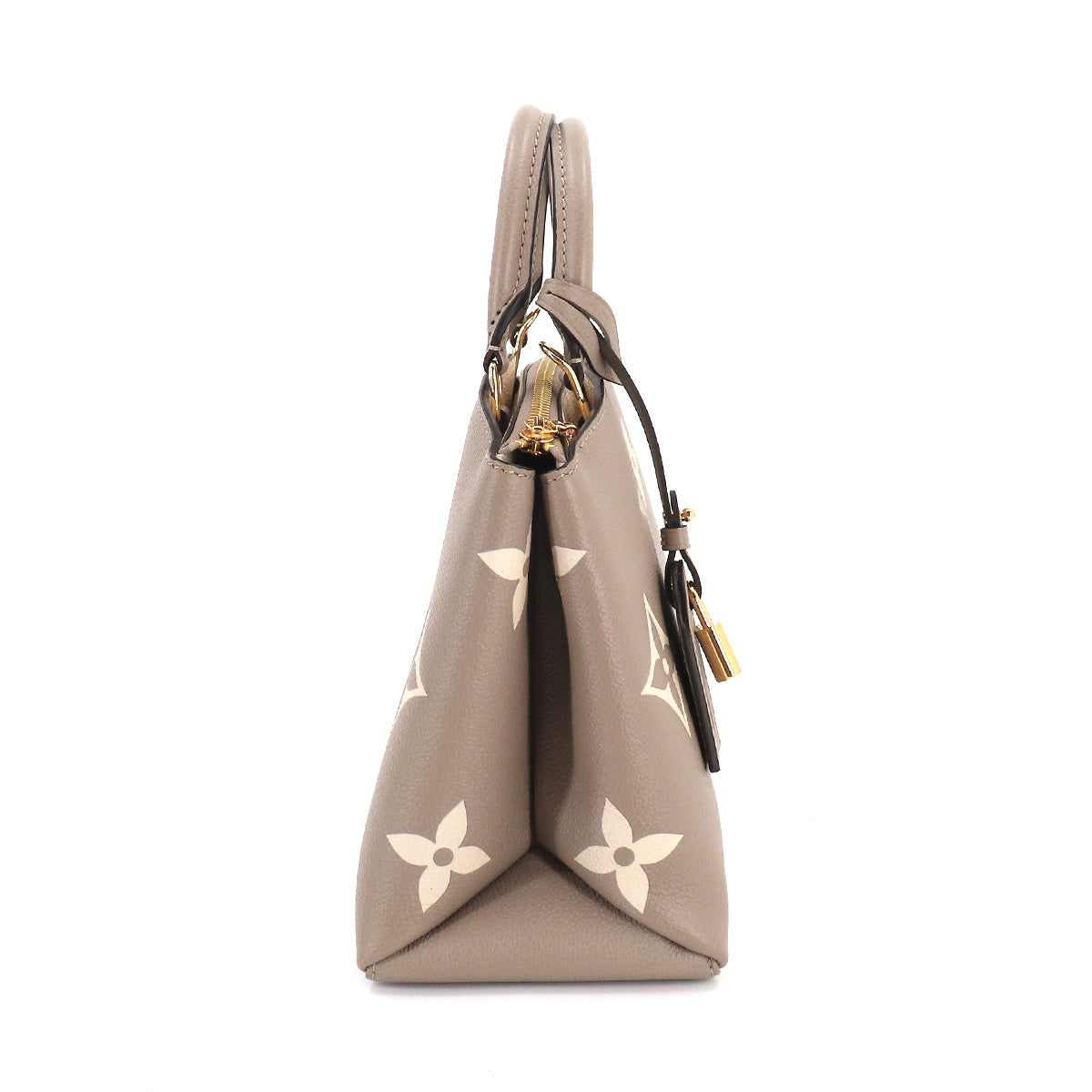 Louis Vuitton Bicolor Monogram Emplant Petit Palais PM 2way Shoulder Bag Leather