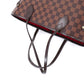 Louis Vuitton Damier Neverfull MM Tote Bag Ebene Brown