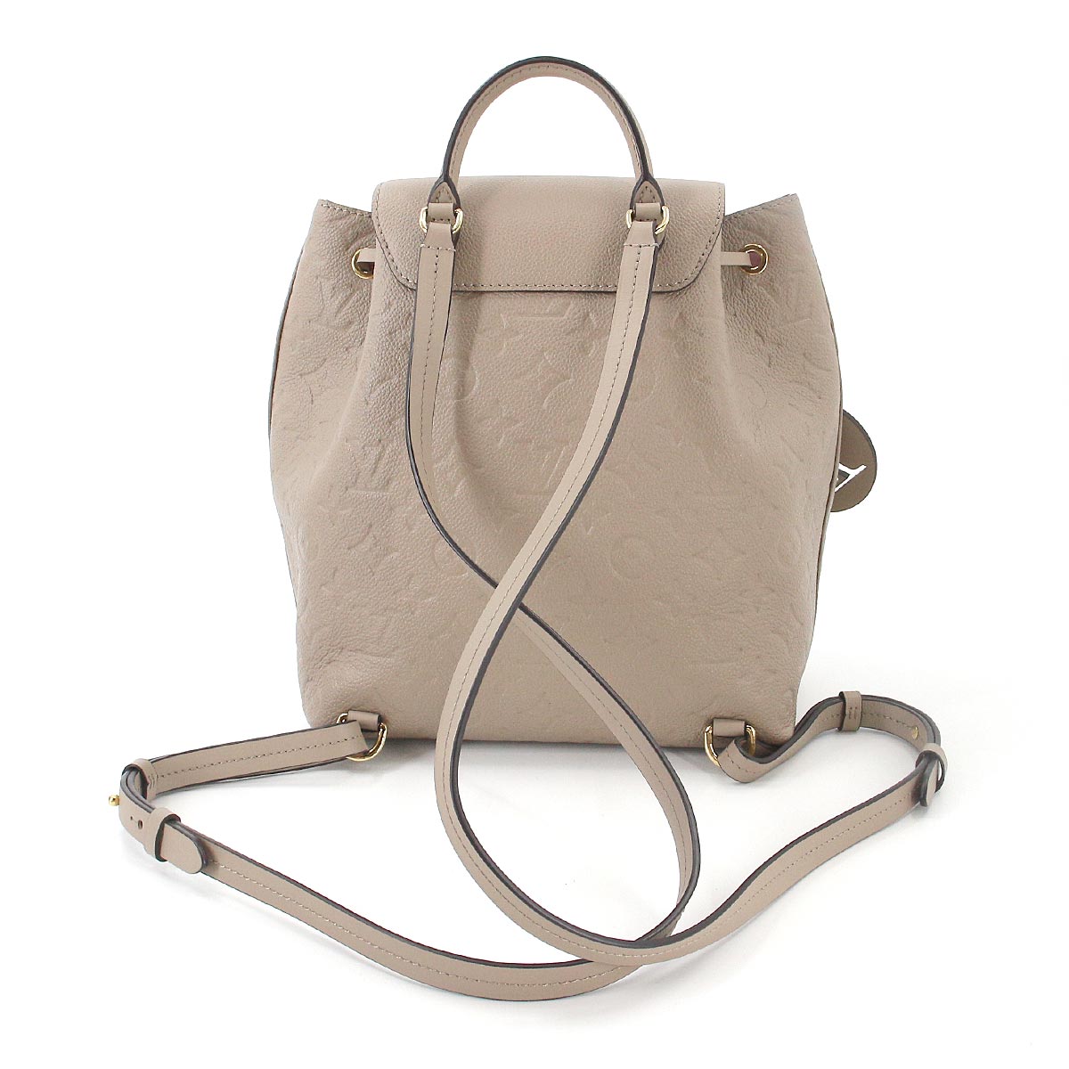 Louis Vuitton Monogram Implant Montsouris PM Backpack Leather