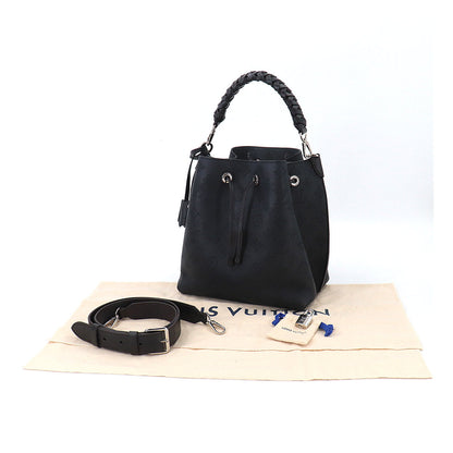Louis Vuitton Mahina Muria 2way Hand Shoulder Bag Leather Noir
