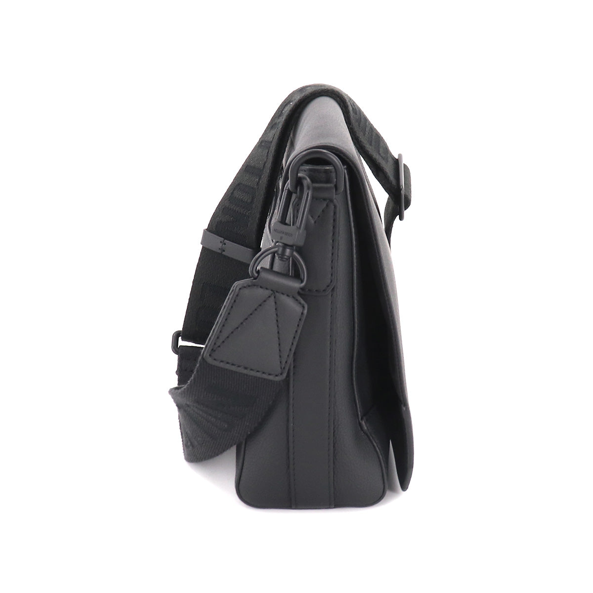 Louis Vuitton Aerogram Takeoff Messenger Shoulder Bag Leather Black