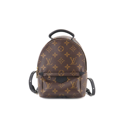 Louis Vuitton Monogram Palm Springs Backpack Mini Rucksack Brown