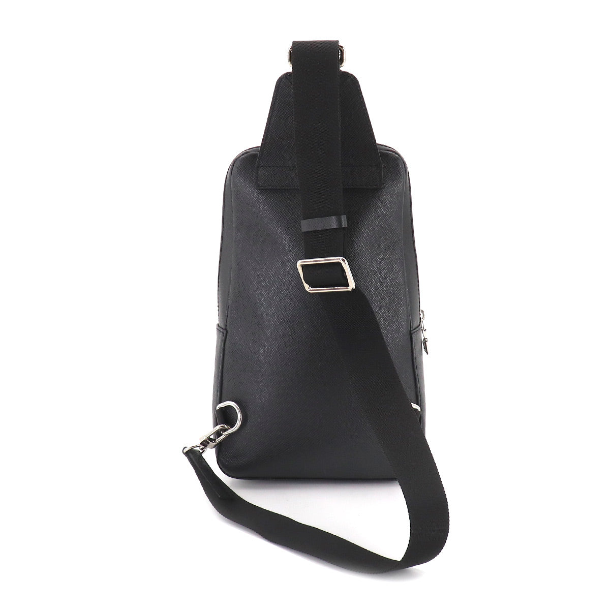 Louis Vuitton Taiga Avenue Sling Body Bag Leather Black