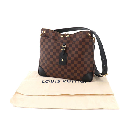 Louis Vuitton Damier Odeon NM MM Shoulder Bag Noir Crossbody