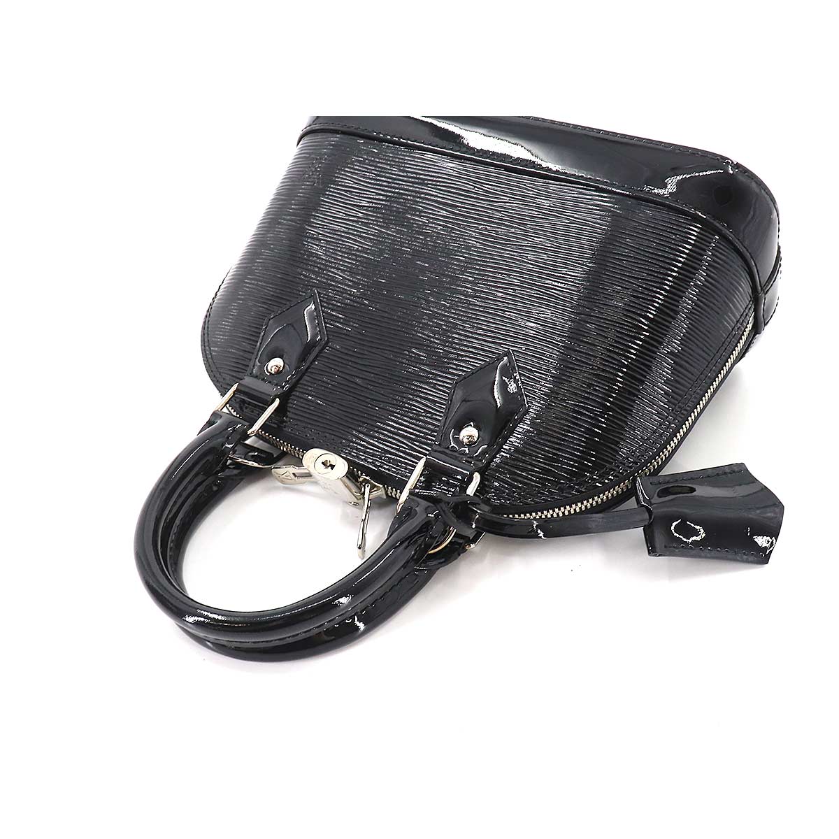 Louis Vuitton Epi Electric Alma BB 2way Shoulder Bag Leather Noir