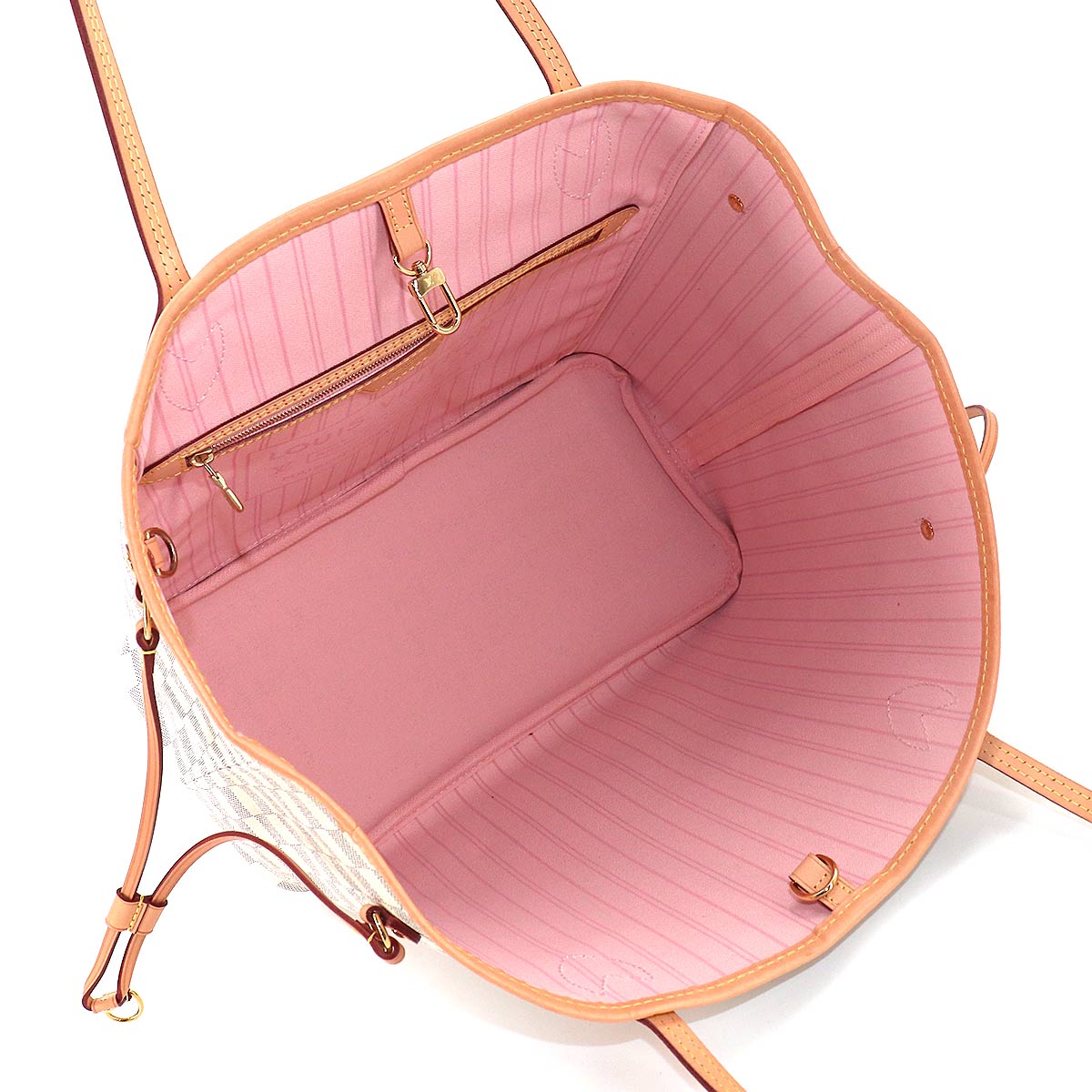 Louis Vuitton Damier Azur Neverfull MM Tote Bag