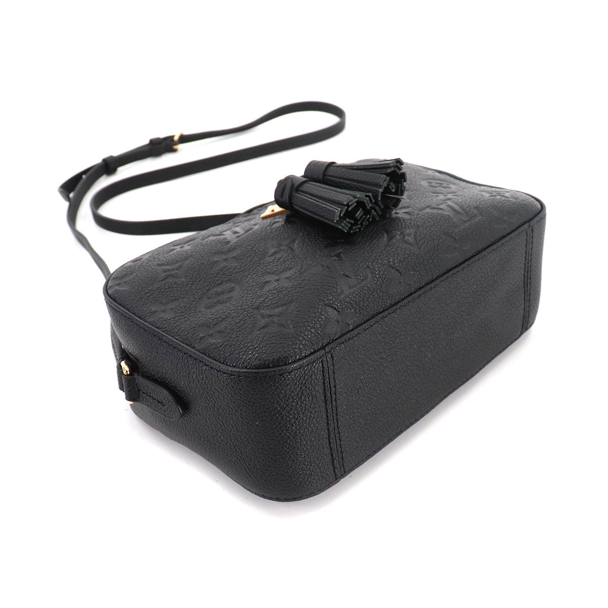 Louis Vuitton Monogram Emplant Saintonge 2way Shoulder Bag Leather Noir Black