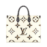 Louis Vuitton Monogram Jungle Onthego GM 2way Tote Bag