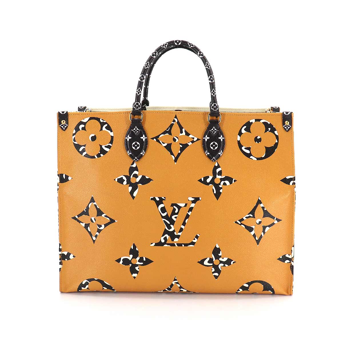 Louis Vuitton Monogram Jungle Onthego GM 2way Tote Bag