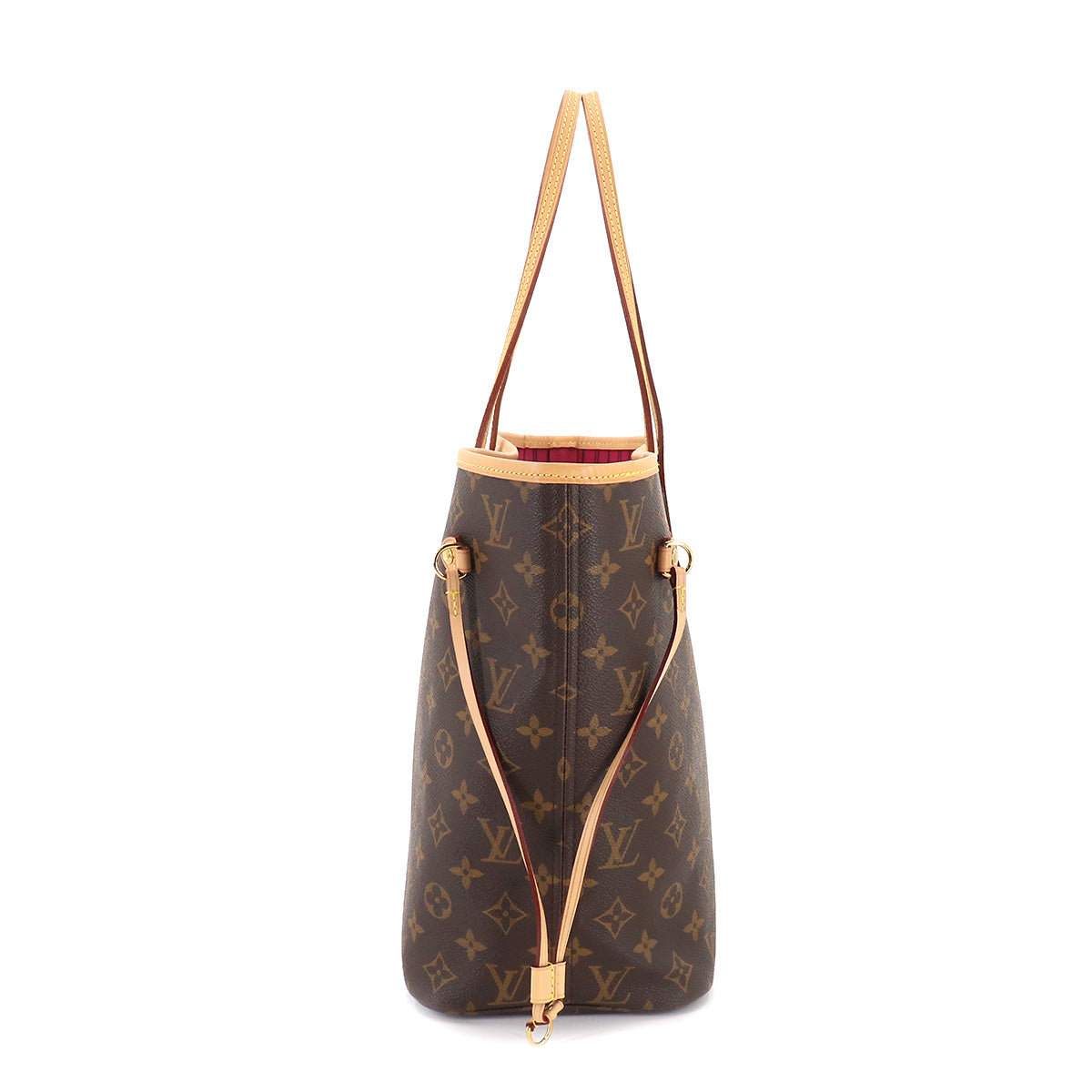 Louis Vuitton Monogram Neverfull MM Tote Bag Brown Pivowanne