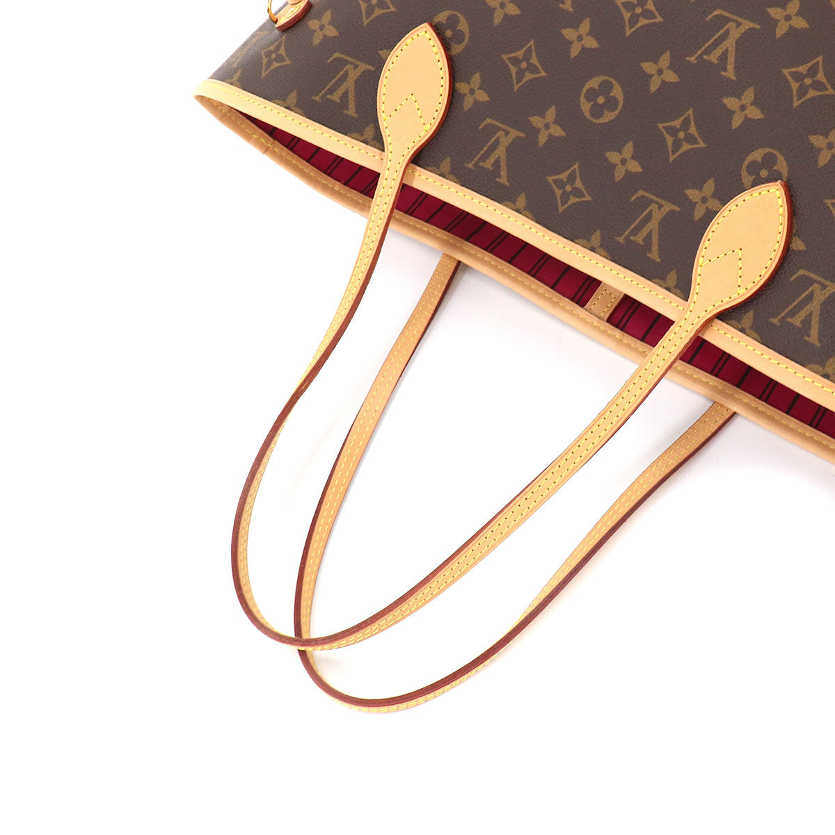 Louis Vuitton Monogram Neverfull MM Tote Bag Brown Pivowanne