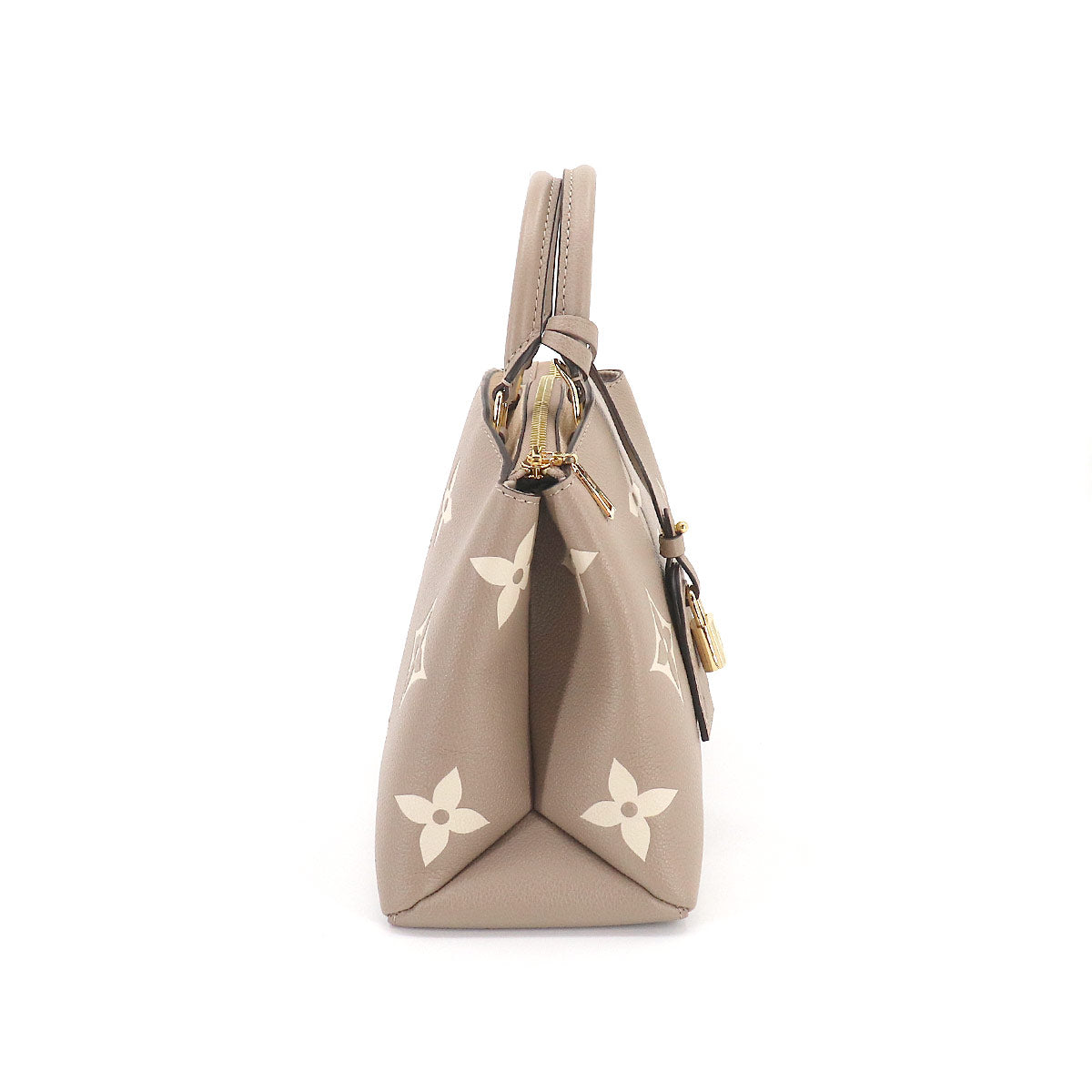 Louis Vuitton Bicolor Monogram Emplant Petit Palais PM 2way Shoulder Bag Leather