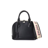 Louis Vuitton Epi Alma BB 2way Hand Shoulder Bag Leather Noir