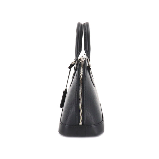 Louis Vuitton Epi Alma BB 2way Hand Shoulder Bag Leather Noir
