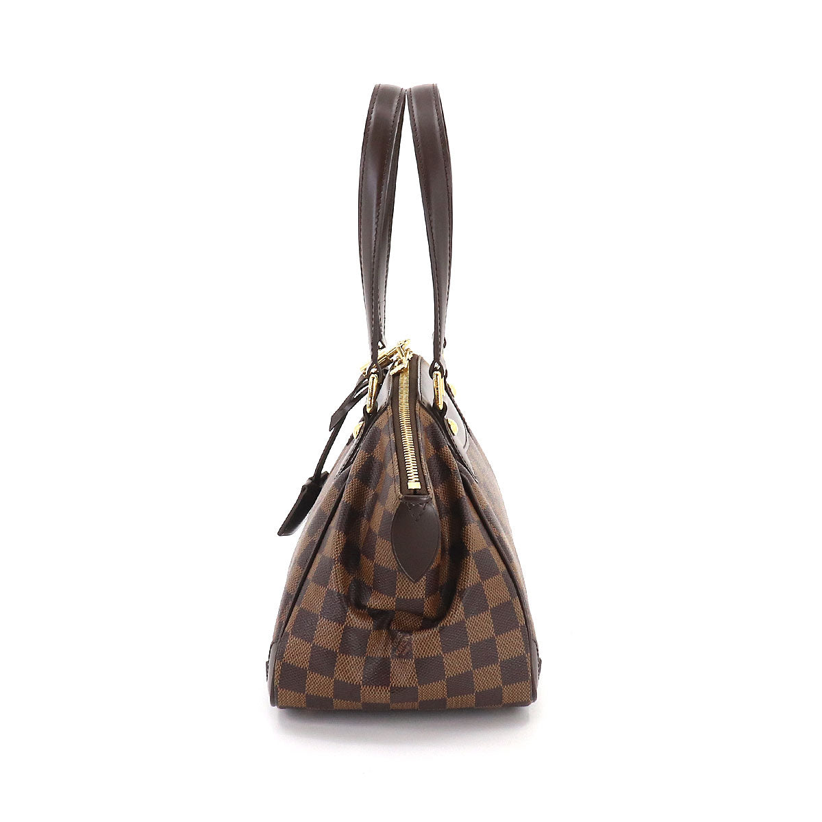 Louis Vuitton Damier Verona PM Hand Bag Ebene Brown