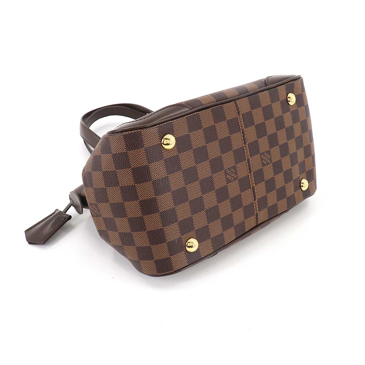 Louis Vuitton Damier Verona PM Hand Bag Ebene Brown