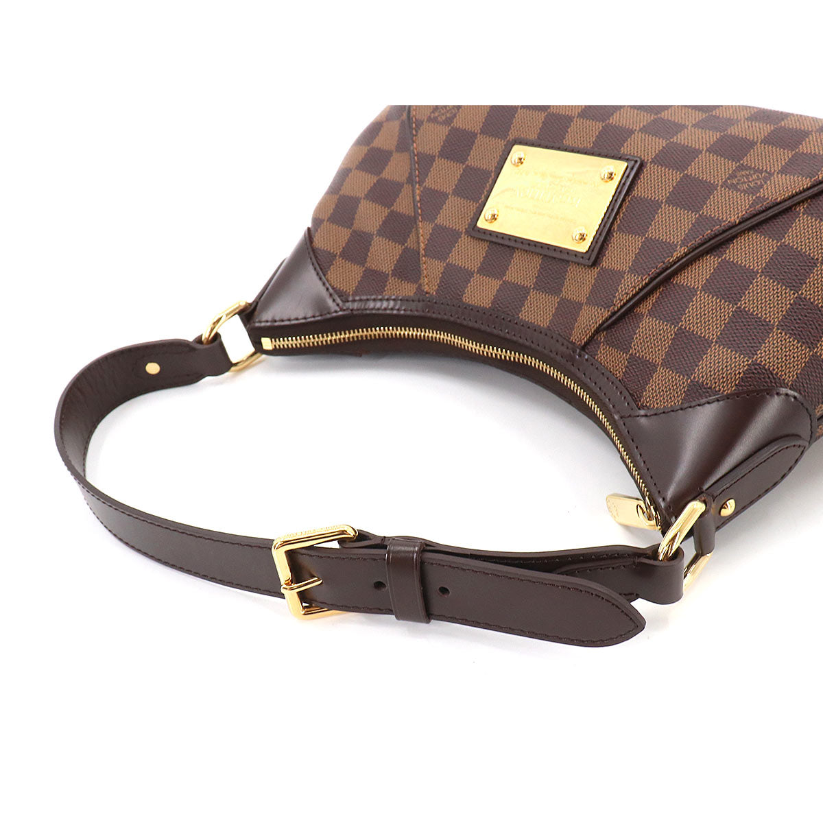Louis Vuitton Damier Thames PM Shoulder Bag Ebene Brown