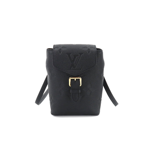 Louis Vuitton Monogram Implant Tiny Backpack Leather Noir