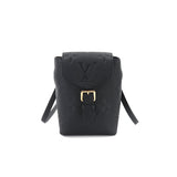 Louis Vuitton Monogram Implant Tiny Backpack Leather Noir