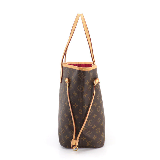 Louis Vuitton Monogram Neverfull MM Tote Bag Brown Pivowanne