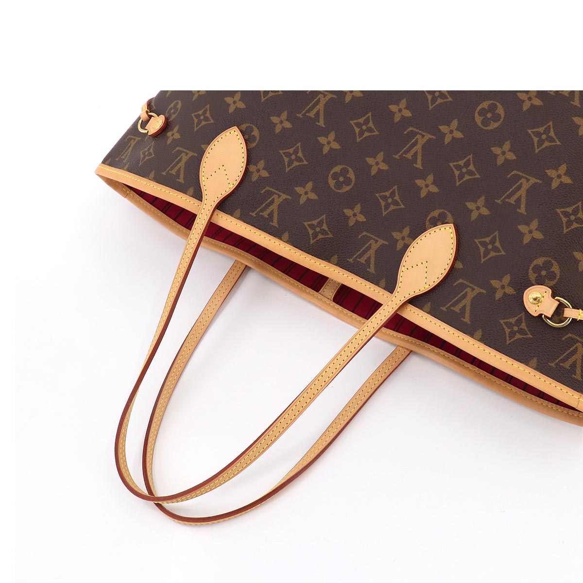 Louis Vuitton Monogram Neverfull MM Tote Bag Brown Pivowanne