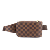Louis Vuitton Damier Geronimos Body Bag Waist Pouch Ebene Brown