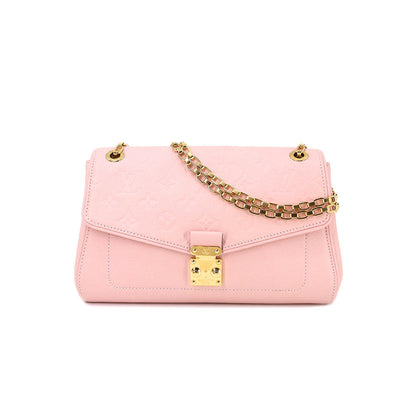 Louis Vuitton Monogram Implant Saint Germain PM Chain Shoulder Bag Leather