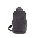 Louis Vuitton Damier Anfini Avenue Sling Body Bag Black