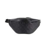 Louis Vuitton Monogram Shadow Discovery Bum Bag PM Body Bag Leather Noir