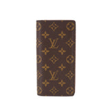 Louis Vuitton Monogram Portefeuille Brazza Long Wallet Brown
