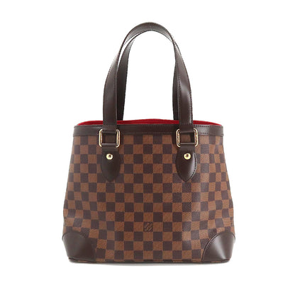 Louis Vuitton Damier Hampstead PM Tote Bag Ebene Brown