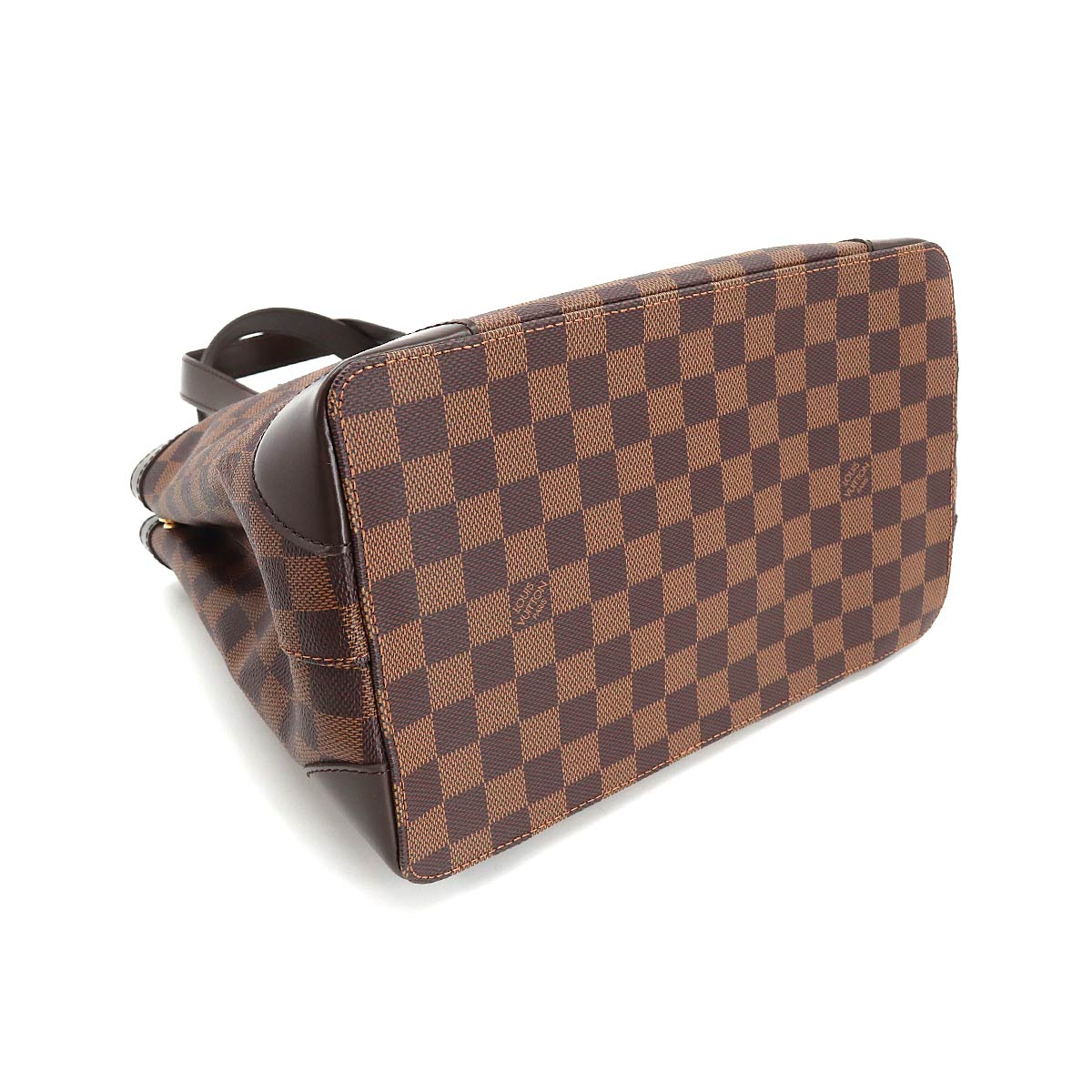 Louis Vuitton Damier Hampstead PM Tote Bag Ebene Brown
