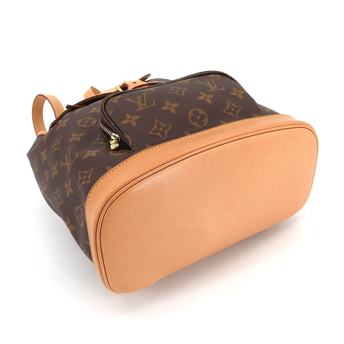 Louis Vuitton Monogram Montsouris MM Backpack Rucksack Brown