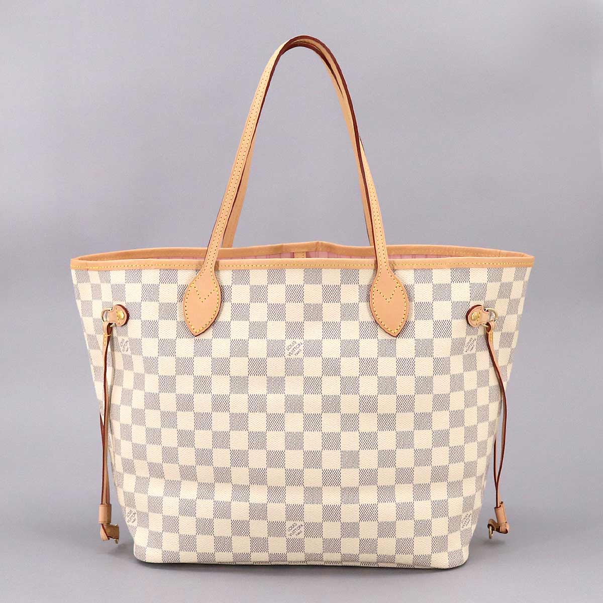 Louis Vuitton Damier Azur Neverfull MM Tote Bag