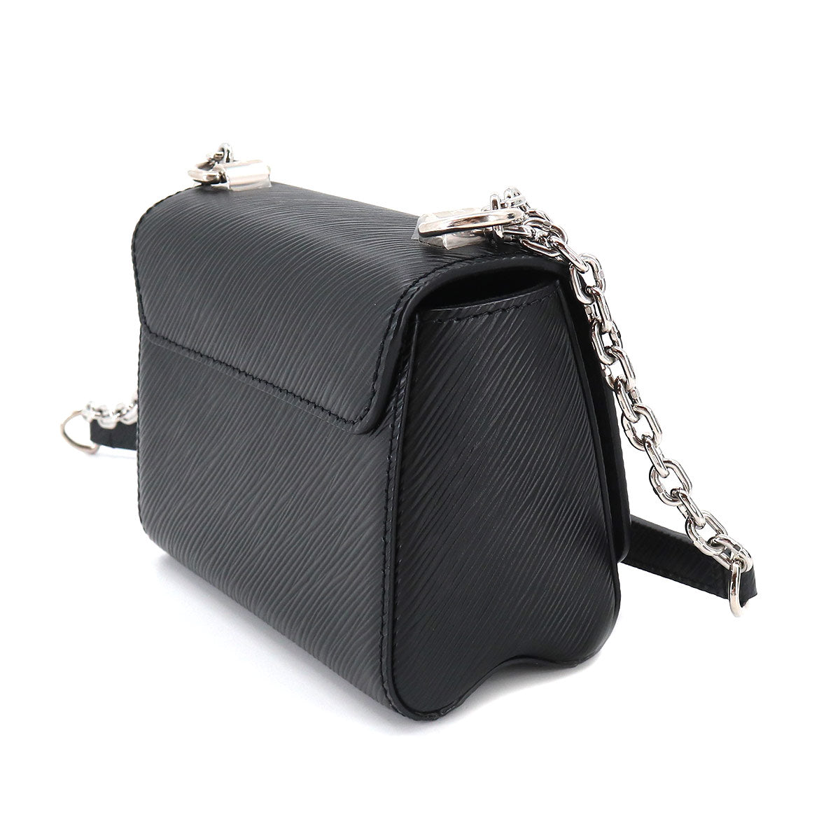 Louis Vuitton Epi Twist Mini Chain Shoulder Bag Leather Noir