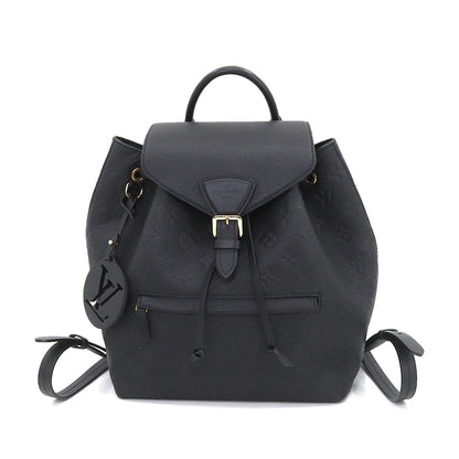 Louis Vuitton Monogram Emplant Montsouris PM Backpack Leather Noir