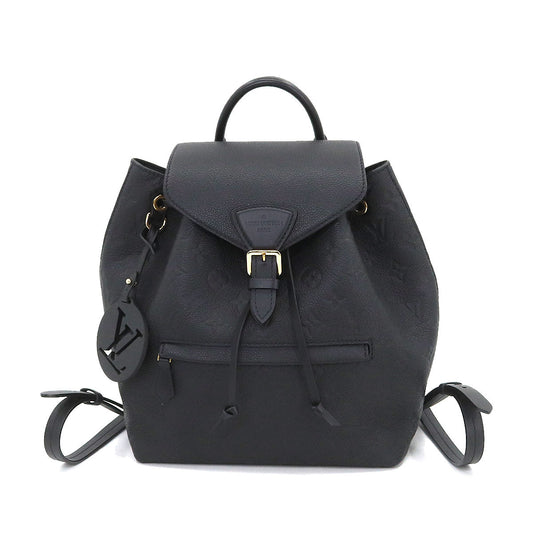 Louis Vuitton Monogram Emplant Montsouris PM Backpack Leather Noir